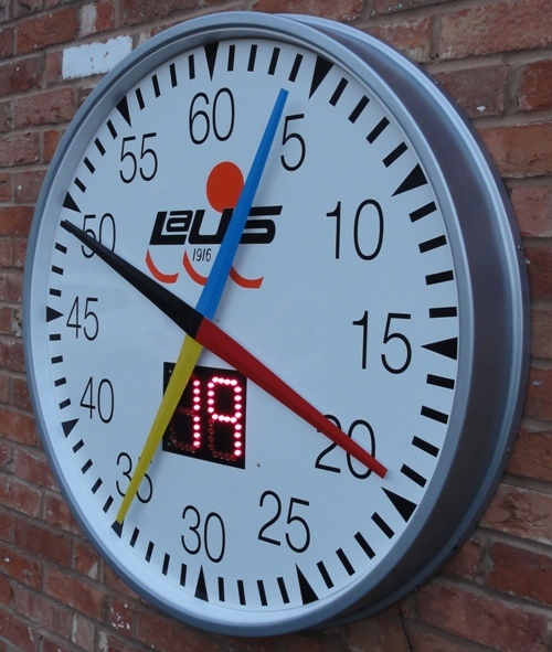 Digital (extra) Pace Clocks Round Cased SwimmingPaceClocks SportClox